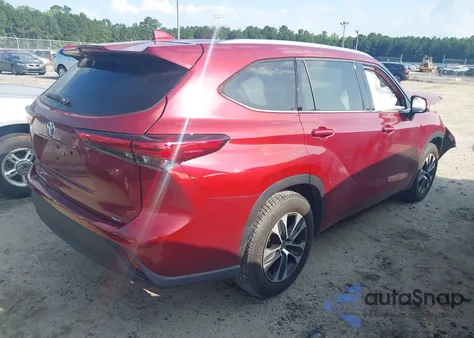 2020 Toyota Highlander Xle из США, поврежденный, VIN 5TDGZRAH5LS004656